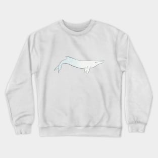 Geometric Whale Crewneck Sweatshirt